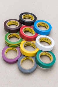 Lepící páska plastová sada 10 barev / Malý kutil – polytechnika pro předškolní děti