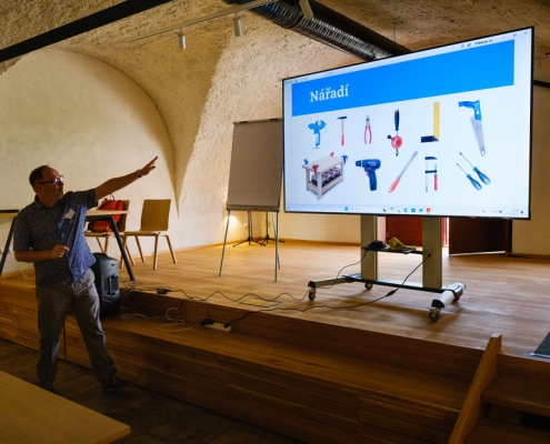 Malý kutil na Konferenci VZDĚLÁVÁNÍ III. / Pohořelice 25.8.2025